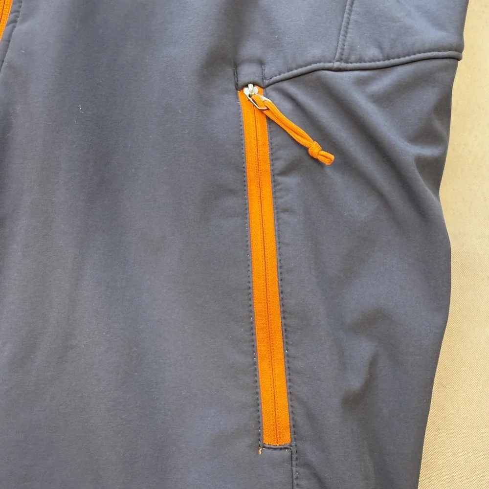 The North Face Men's Small S‎ Apex Flex Jacket Gray With Orange Accents